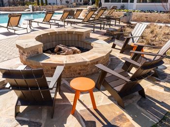Courtyards with grilling areas